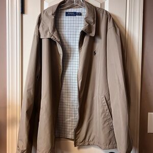 Polo Ralph Lauren Khaki Harrington Bomber Jacket Mens 2XL